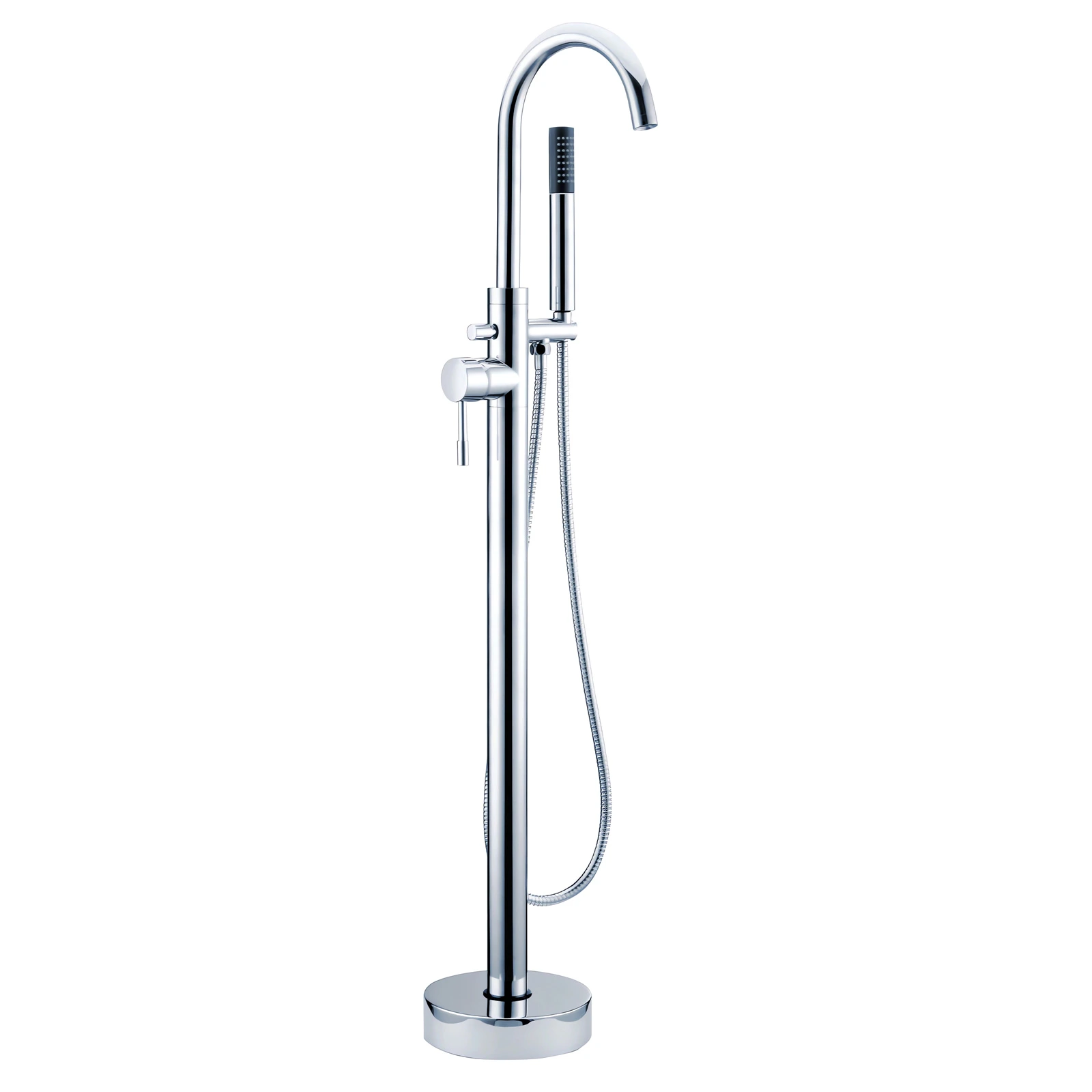 Freestanding Floor Standing Bath Shower Mixer Tap Chrome 3 Freestanding Floor Standing Bath Shower Mixer Tap Chrome