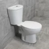 Griselle Cloakroom Toilet Including Soft Close WC Seat Close Coupled 1 Griselle Cloakroom Toilet Including Soft Close WC Seat Close Coupled -Comparethebathroom Shop Gina Side jpg webp