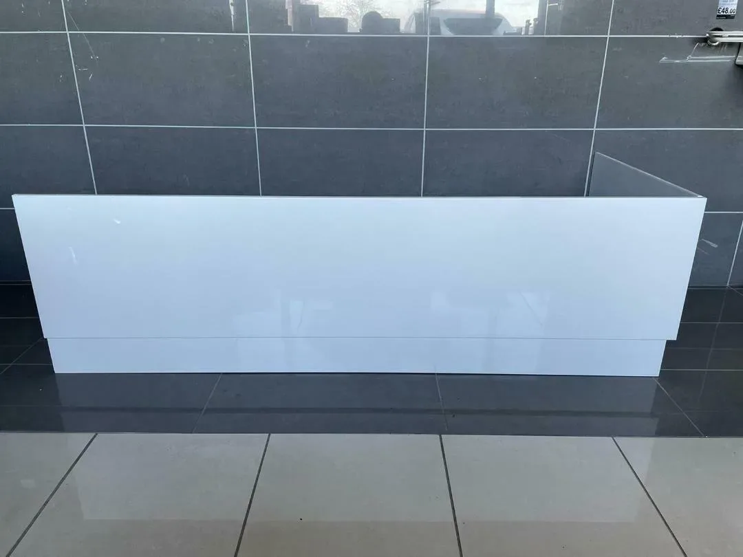 Heavy Duty MDF Bath Panels White Finish Adjustable 1700 4 Heavy Duty MDF Bath Panels White Finish Adjustable 1700 - Image 2