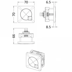 Hudson Reed Concealed Dual Flush Cistern 3/6 Litre Choice Of Push Button Flush 17 Hudson Reed Concealed Dual Flush Cistern 3/6 Litre Choice Of Push Button Flush -Comparethebathroom Shop Hudson Reed Flush Plate Schematic jpg webp