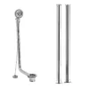 Nuie Hudson Reed Freestanding Bath Shrouds And Exposed Bath Waste Chrome -Comparethebathroom Shop Hudson Reed Exposed Waste Freestanding Bath Shrouds