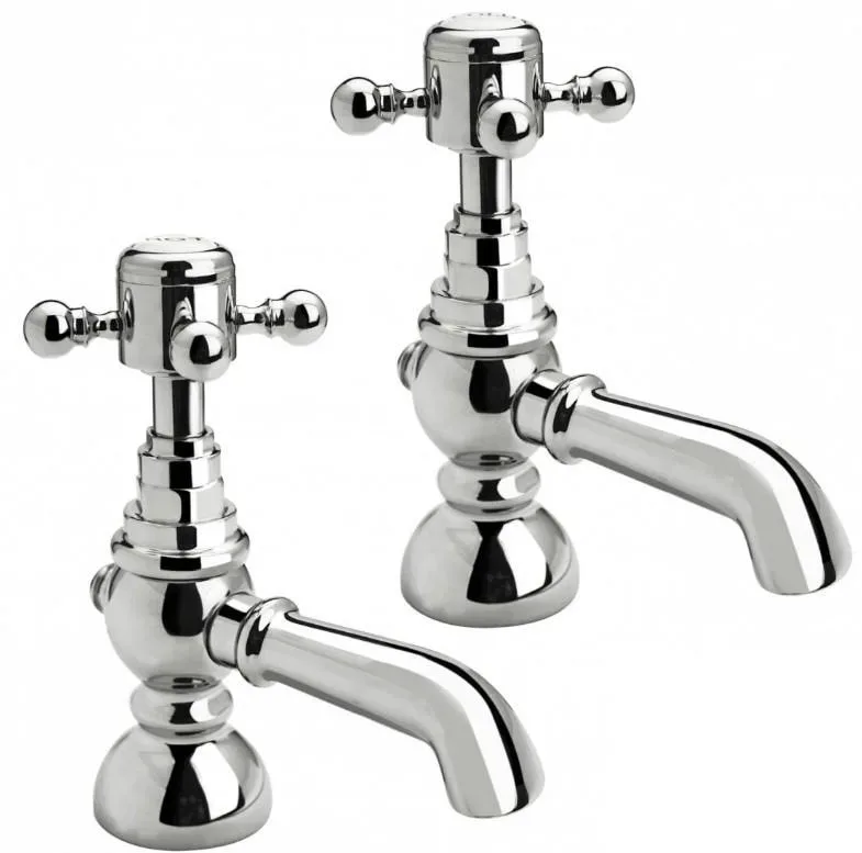 Comfrey Luxury Traditional Style Bath Taps Pair Cross Head Victorian Style 3 Comfrey Luxury Traditional Style Bath Taps Pair Cross Head Victorian Style