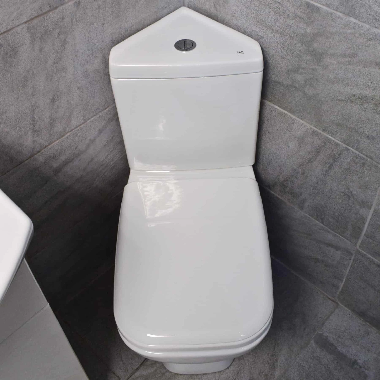 Rak Origin Corner Toilet & Vanity Basin Unit Bathroom Set Cloakroom 7 Rak Origin Corner Toilet & Vanity Basin Unit Bathroom Set Cloakroom - Image 5