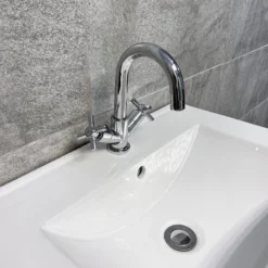 Derby 600mm Indigo Blue Bathroom Storage Vanity Sink Basin Unit + Optional Tap 7 Derby 600mm Indigo Blue Bathroom Storage Vanity Sink Basin Unit + Optional Tap -Comparethebathroom Shop KIT805 Indigo Derby Vanity WC Traditional Compare Tap jpg webp 1