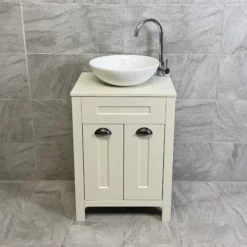 Chichester Floor Standing Bathroom Vanity Unit With Worktop, Basin And Tap 18 Chichester Floor Standing Bathroom Vanity Unit With Worktop, Basin And Tap -Comparethebathroom Shop KIT886 A Sorrento MO Front jpg webp