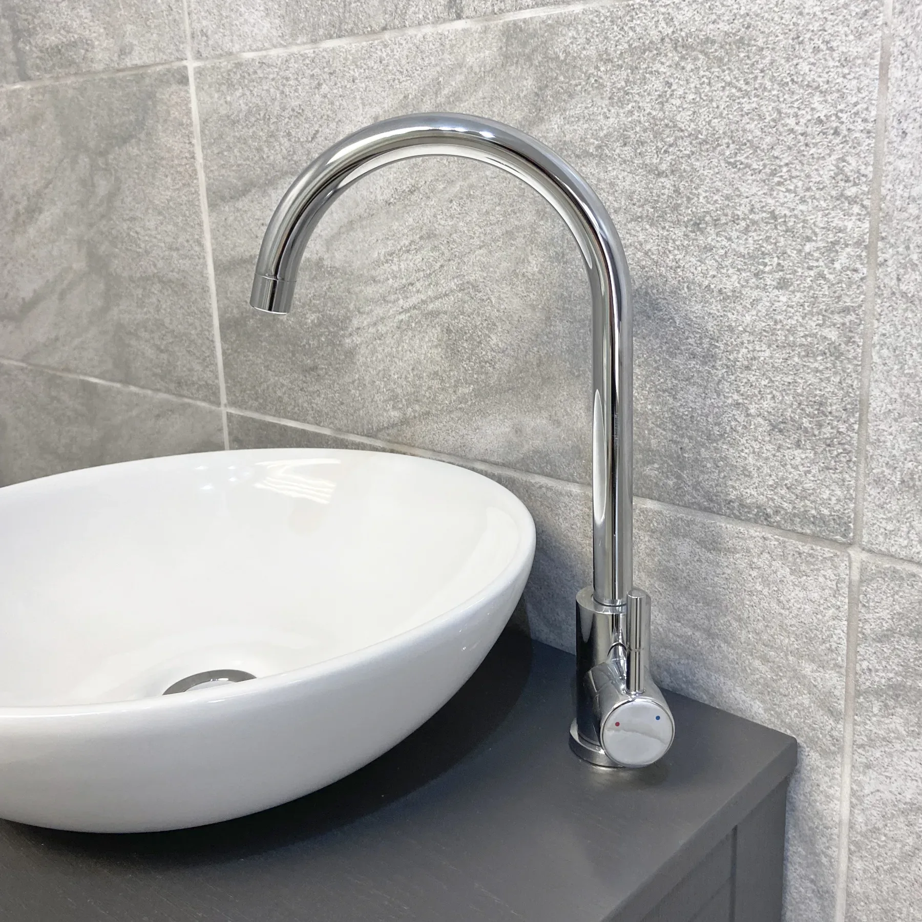 Chichester Floor Standing Bathroom Vanity Unit With Worktop, Basin And Tap 6 Chichester Floor Standing Bathroom Vanity Unit With Worktop, Basin And Tap - Image 4