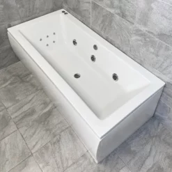 Kai 1700 X 800mm Whirlpool Acrylic Spa Bath – 6 Jet / 11 Jet With Light Option 9 Kai 1700 X 800mm Whirlpool Acrylic Spa Bath – 6 Jet / 11 Jet With Light Option -Comparethebathroom Shop Kai Kubix Cubo 1700x800 CTH WPool Bath Above 1 jpg webp