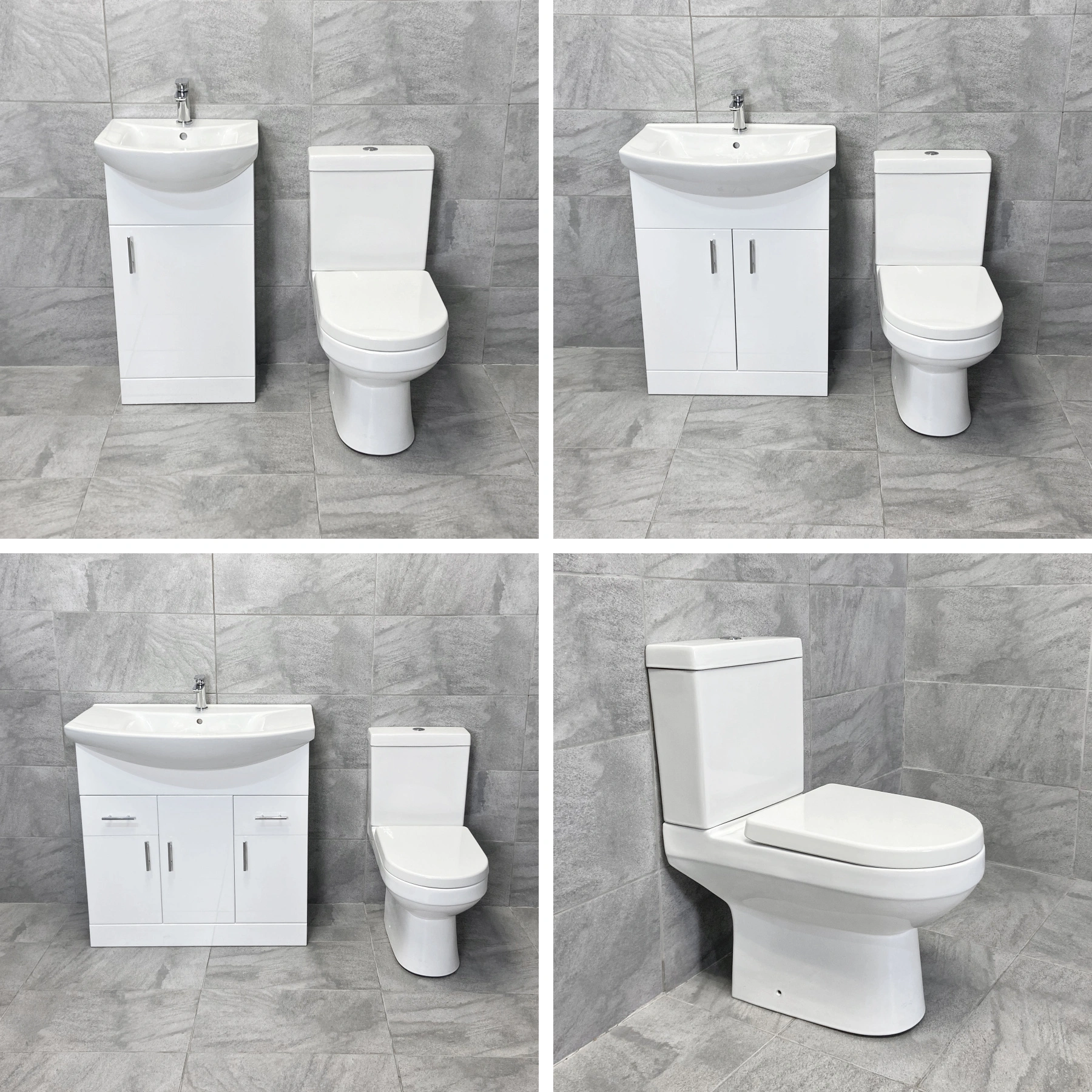 450 550 650 750 Vanity Basin Unit + Charlotte Toilet Set Bathroom Sink Suite 3 450 550 650 750 Vanity Basin Unit + Charlotte Toilet Set Bathroom Sink Suite