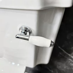 Legend Traditional Victorian Style Close Coupled Toilet With Soft Close Seat -Comparethebathroom Shop Legend Toilet V4 Flush