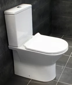 850mm Vanity Unit + Rimless Toilet Option Basin Sink Bathroom Suite Set + Tap 17 850mm Vanity Unit + Rimless Toilet Option Basin Sink Bathroom Suite Set + Tap -Comparethebathroom Shop MARIA CLOSED BACK TOILET UKB 1223A PIC 1 COMP FEB 18 copy jpg webp