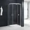 MERLYN MBOX Two Door Quadrant Shower Cubicle Enclosure 800mm 900mm + Tray -Comparethebathroom Shop MBox 2 Door Quadrant LR WEB