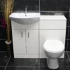 1050mm Bathroom Vanity Basin Sink Unit & Toilet Furniture Set With Tap Option -Comparethebathroom Shop MORIZ MEDITERRANEAN 1050mm VANITY SET STD PAN 2 COMP JAN 18 jpg webp 1