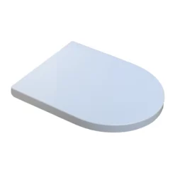 Slimline D Shaped Soft Close Toilet Seat Fits Molly Melissa Cam Christie WC