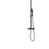 Myra Matt Black Thermostatic Square Dual Bar Shower Valve & Twin Head Kit 2 Myra Matt Black Thermostatic Square Dual Bar Shower Valve & Twin Head Kit -Comparethebathroom Shop Matt Black Square Thermostatic Shower 1
