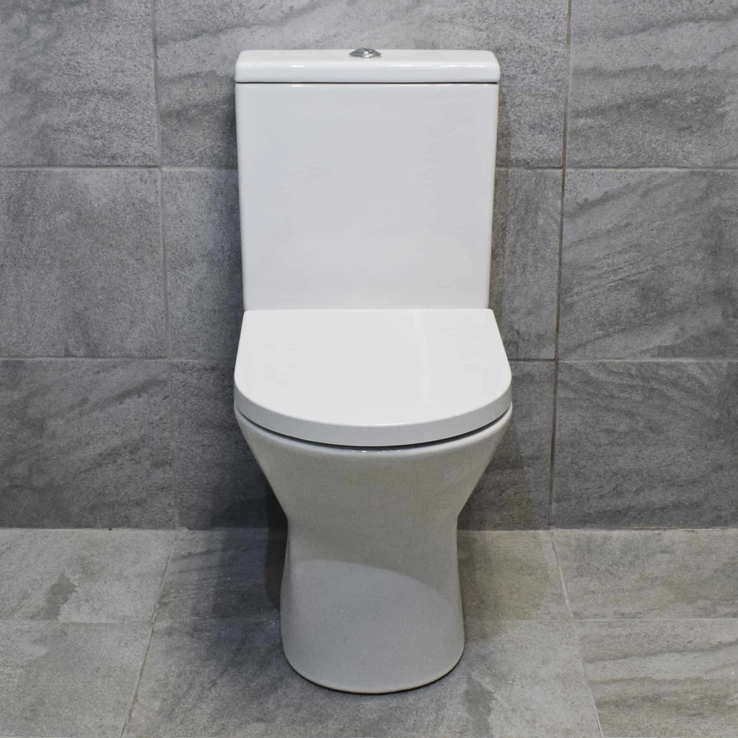 Melissa Rimless Close Coupled Short Projection Toilet Inc Soft Close Seat Modern 5 Melissa Rimless Close Coupled Short Projection Toilet Inc Soft Close Seat Modern - Image 3