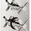 Merlyn 2 Port Thermostatic Shower Valve With Two Control Knobs -Comparethebathroom Shop Merlyn 2 Port Thermostatic Shower Valve with Two Control Knobs Tecaz Ltd 220975099460 JPG