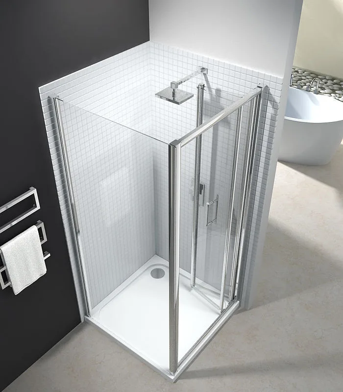 Merlyn 6 Series Bifold Shower Door With Tray Option / 4 Sizes 4 Merlyn 6 Series Bifold Shower Door With Tray Option / 4 Sizes - Image 2