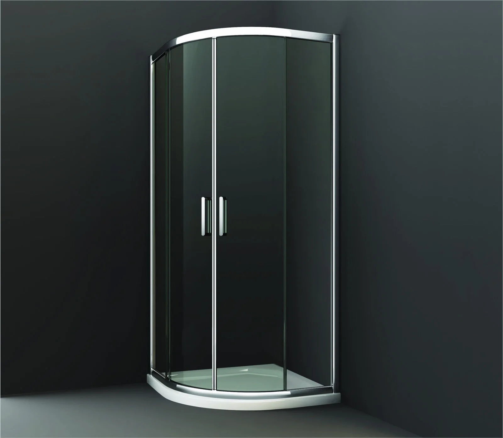 Merlyn 8 Series 2 Door Quadrant Shower Cubicle With Tray Option 5 Merlyn 8 Series 2 Door Quadrant Shower Cubicle With Tray Option - Image 3