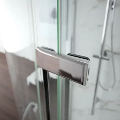 Merlyn 8 Series Frameless 1 Door Quadrant Shower Enclosure -Comparethebathroom Shop Merlyn Series 8 Frameless Hinge and Inline Extra Size Enclosure 331313838592 4 JPG