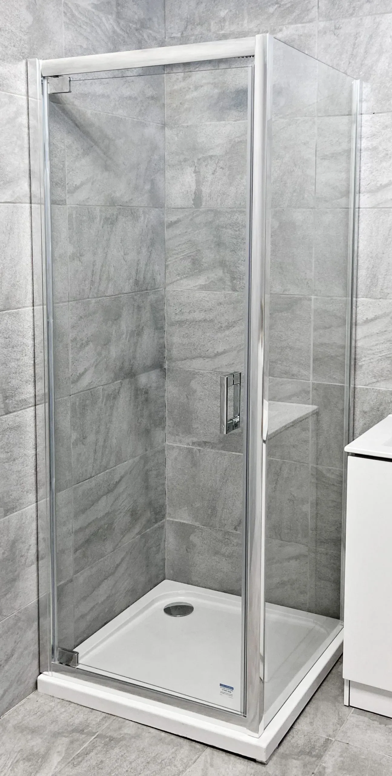 Mondella 800mm Or 900mm Pivot Shower Cubicle + Shower Tray + Shower Valve Option 4 Mondella 800mm Or 900mm Pivot Shower Cubicle + Shower Tray + Shower Valve Option - Image 2