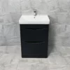Aegean 600mm Floorstanding Bathroom Vanity Basin Sink Unit – Satin Black 1 Aegean 600mm Floorstanding Bathroom Vanity Basin Sink Unit – Satin Black -Comparethebathroom Shop Moonstone Satin Black FS Front jpg webp
