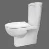 Ex-Bathstore Rak Ceramics Tonique Newton Close Coupled Toilet + Seat 2 Ex-Bathstore Rak Ceramics Tonique Newton Close Coupled Toilet + Seat -Comparethebathroom Shop Newton CC Toilet Closed Back KIT854 Side jpg webp