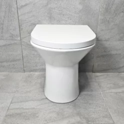 Olive Luxury Rimless Back To Wall Pan Including Soft Close Seat 8 Olive Luxury Rimless Back To Wall Pan Including Soft Close Seat -Comparethebathroom Shop Olivia Olive Toilet Front Low