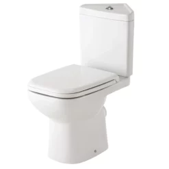 RAK Origin Corner Toilet Space Saving + Soft Close Seat Cloakroom Close Coupled 7 RAK Origin Corner Toilet Space Saving + Soft Close Seat Cloakroom Close Coupled -Comparethebathroom Shop Origin Corner WC P trap 1 jpg webp