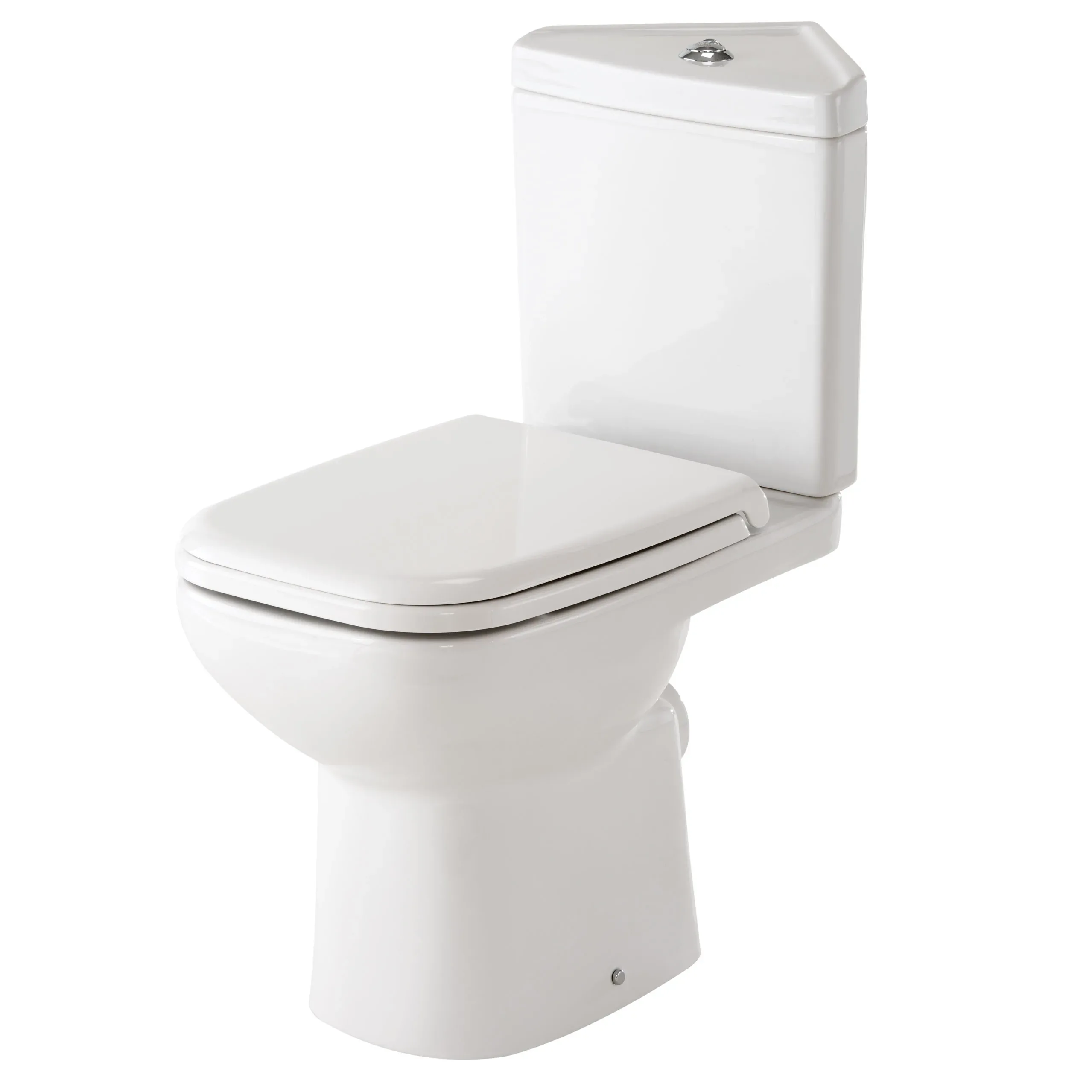 RAK Origin Corner Toilet Space Saving + Soft Close Seat Cloakroom Close Coupled 5 RAK Origin Corner Toilet Space Saving + Soft Close Seat Cloakroom Close Coupled - Image 3