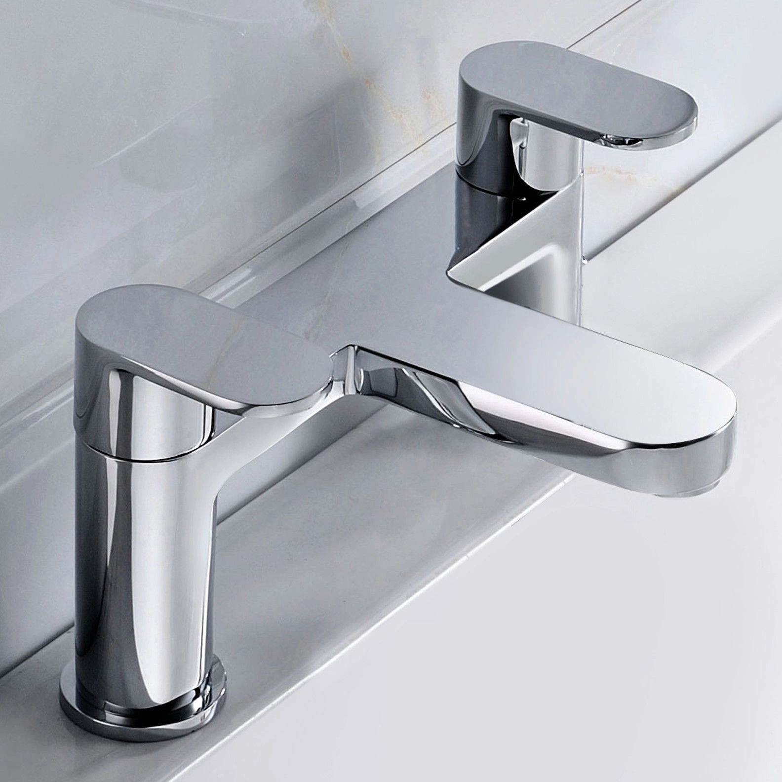 Peony Designer Style Tap Range Basin Sink Mono Mixer Bath Shower Mixer Taps 5 Peony Designer Style Tap Range Basin Sink Mono Mixer Bath Shower Mixer Taps - Image 3