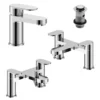 Peony Designer Style Tap Range Basin Sink Mono Mixer Bath Shower Mixer Taps -Comparethebathroom Shop Peony Designer Style Tap Range Basin Mono Mixer Bath Shower Mixer Taps