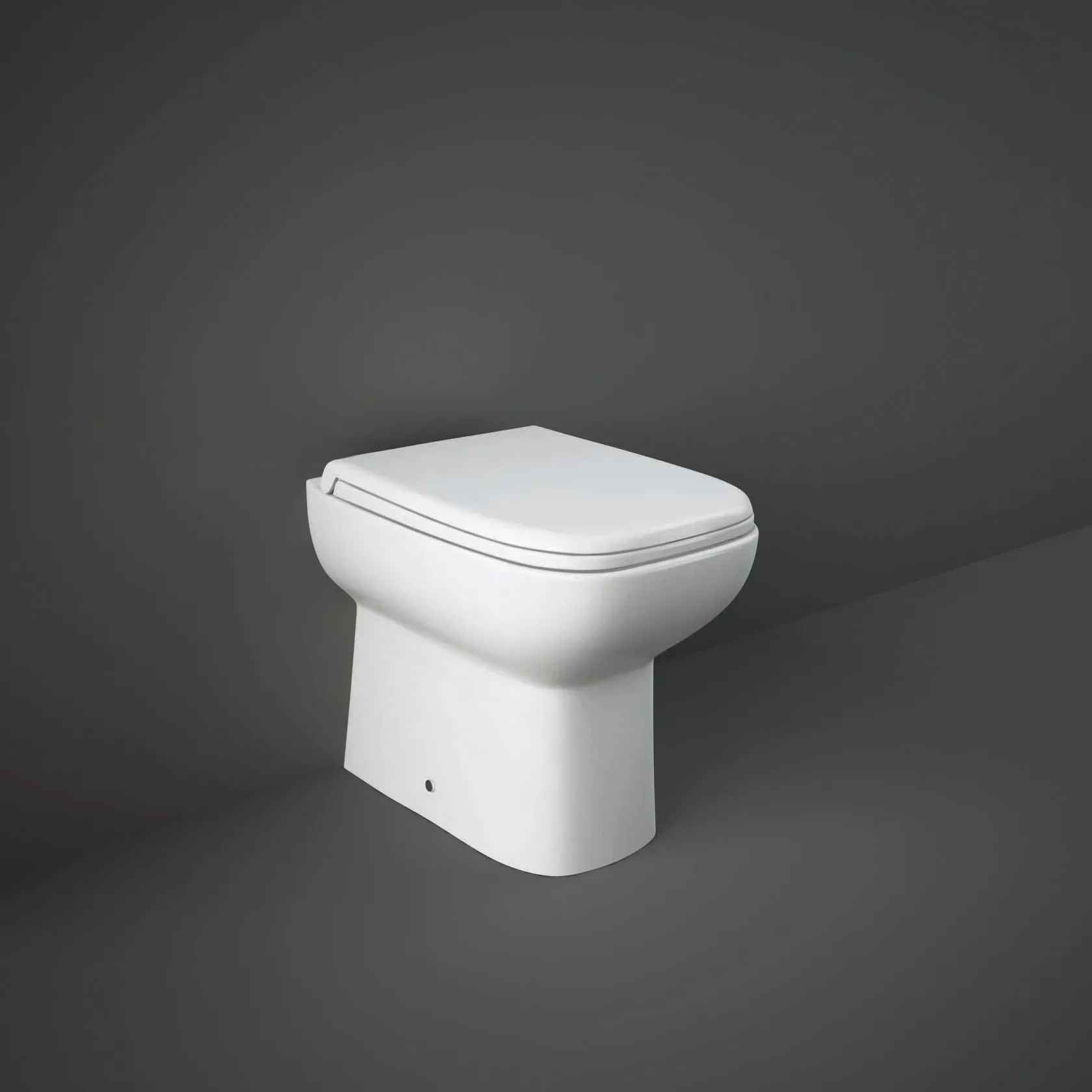 Rak Origin Back To Wall Toilet Pan Including Seat WC Short Projection Compact 4 Rak Origin Back To Wall Toilet Pan Including Seat WC Short Projection Compact - Image 2