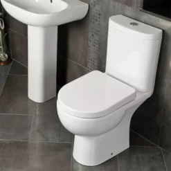 Rak Tonique Soft Close Quick Release Toilet Seat -Comparethebathroom Shop RAK TONIQUE COMFORT HEIGHT TOILET OPEN BACK PIC 1 COMP MAR 18 jpg webp