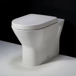 Rak Resort Rimless Back To Wall Toilet Pan Standard Or Comfort Height Tall WC