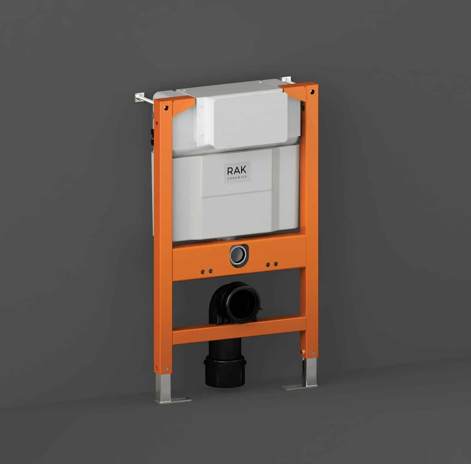 Rak Wall Hung Frame Cistern + Flush Plate Option For Wall Hung Toilets 820mm 4 Rak Wall Hung Frame Cistern + Flush Plate Option For Wall Hung Toilets 820mm - Image 2