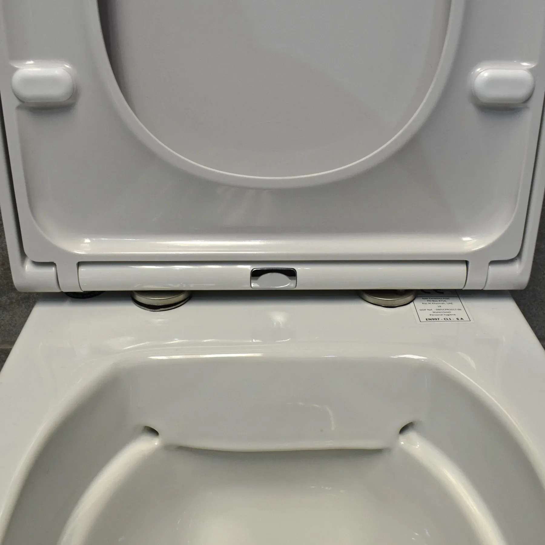 Rak Series 600 Back To Wall Rimless Toilet Pan Including Seat WC 5 Rak Series 600 Back To Wall Rimless Toilet Pan Including Seat WC - Image 3