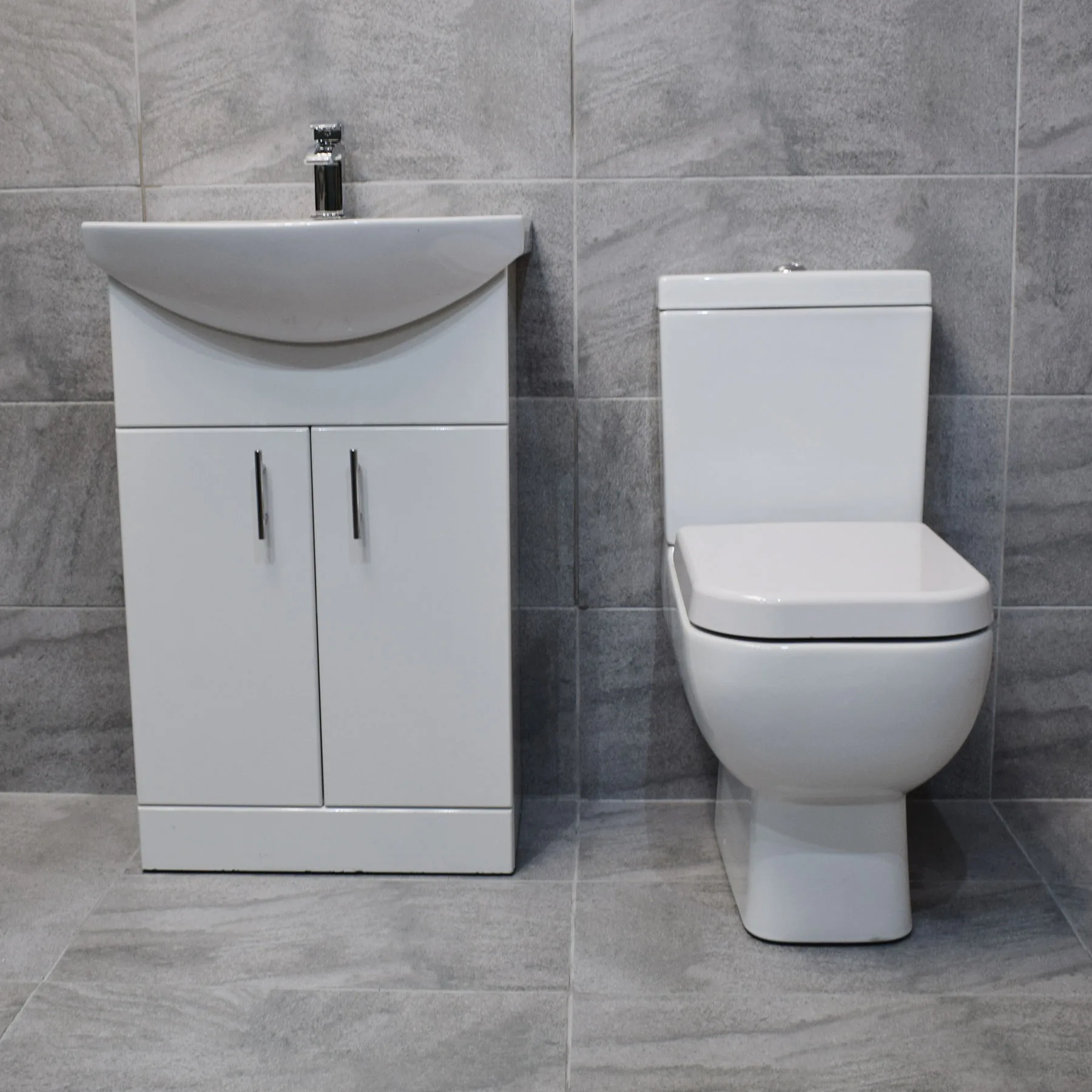 Rak Series 600 Toilet + Bathroom Basin Sink Unit Set Cloakroom En Suite 10 Rak Series 600 Toilet + Bathroom Basin Sink Unit Set Cloakroom En Suite - Image 8