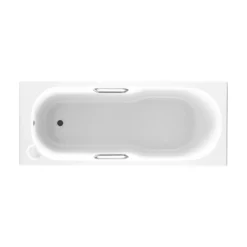 1700mm X 700mm Renaissance Amble Twin Grip Single Ended Bath