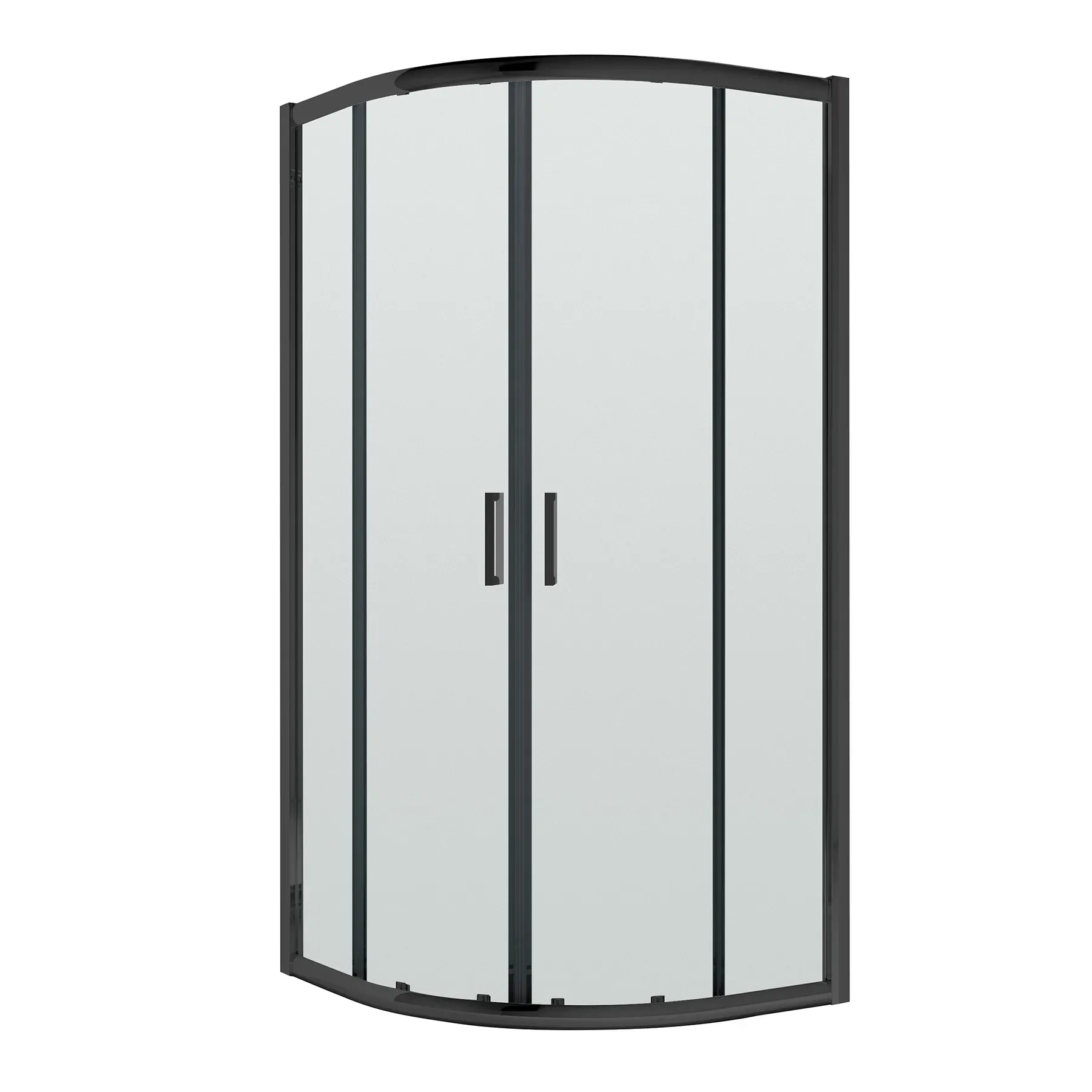 Rene Black Framed Quadrant Shower Enclosure Cubicle 800mm Or 900mm 4 Rene Black Framed Quadrant Shower Enclosure Cubicle 800mm Or 900mm - Image 2