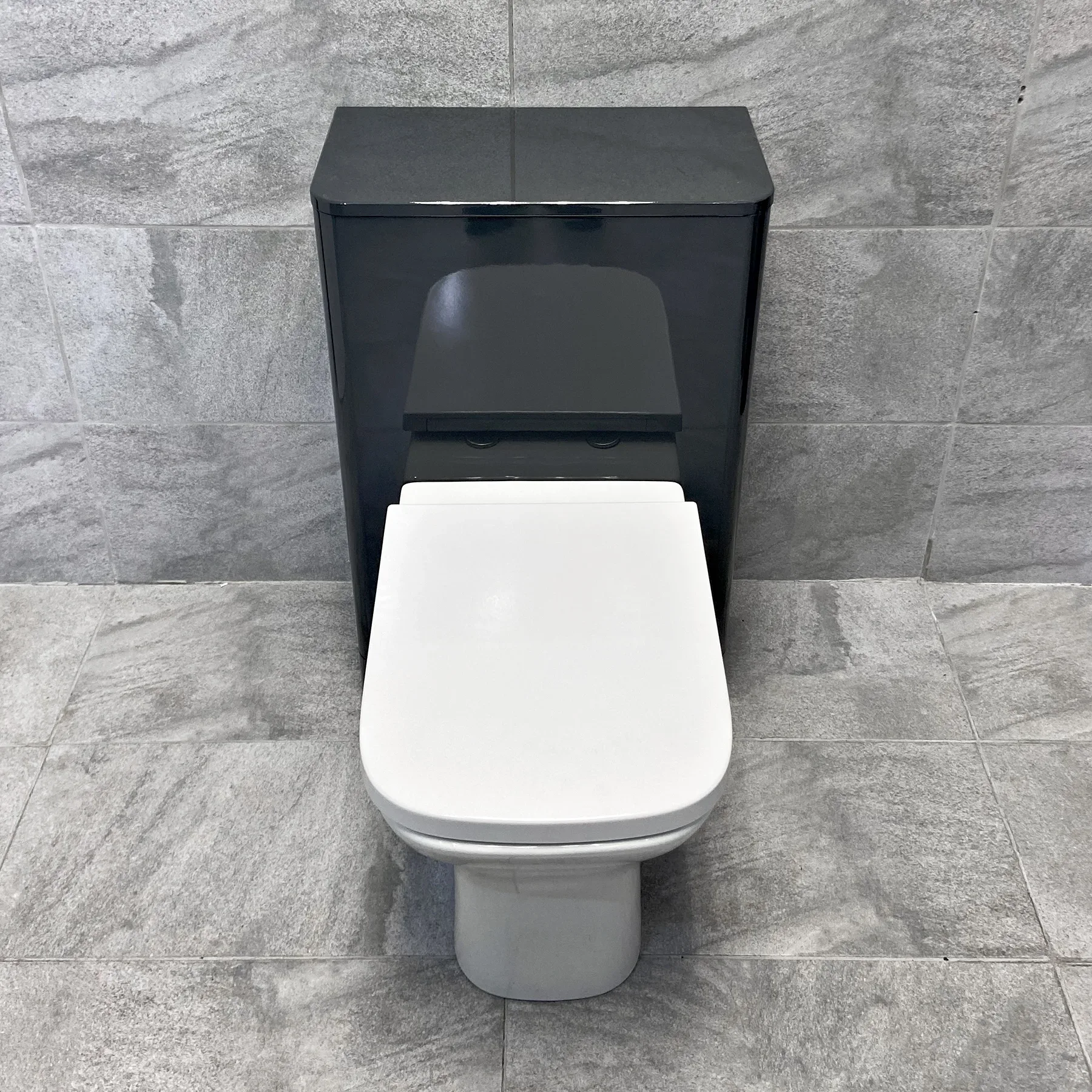 Ross 500mm WC Toilet Unit With Back To Wall WC Pan White Or Anthracite Grey 5 Ross 500mm WC Toilet Unit With Back To Wall WC Pan White Or Anthracite Grey - Image 3