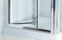 Roman Haven 6 Bi-Fold Shower Door With Optional Side Panel Chrome -Comparethebathroom Shop Roman Haven Bi Fold Shower Door with Optional Side Panel Chrome 222107161442 5 jpg webp