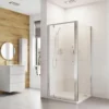 Roman Haven 6 Pivot Shower Door With Optional Side Panel Chrome Made In The UK 1 Roman Haven 6 Pivot Shower Door With Optional Side Panel Chrome Made In The UK -Comparethebathroom Shop Roman Haven Pivot Shower Door with Optional Side Panel Chrome Made in the UK 331847744915 jpg webp