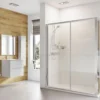 Roman Haven 6 Sliding Shower Door With Optional Side Panel Chrome Made In The UK 2 Roman Haven 6 Sliding Shower Door With Optional Side Panel Chrome Made In The UK -Comparethebathroom Shop Roman Haven Sliding Shower Door with Optional Side Panel Chrome Made in the UK 222107187220 jpg webp