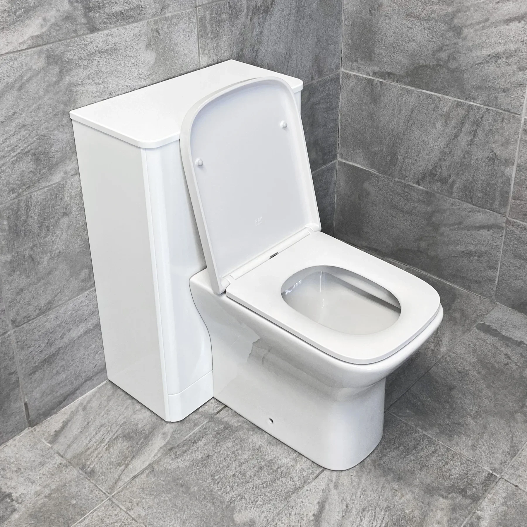 Ross 500mm WC Toilet Unit With Back To Wall WC Pan White Or Anthracite Grey 4 Ross 500mm WC Toilet Unit With Back To Wall WC Pan White Or Anthracite Grey - Image 2