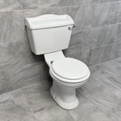 Chancery Traditional Style Close Couple Toilet With Optional Seat & Flush Option