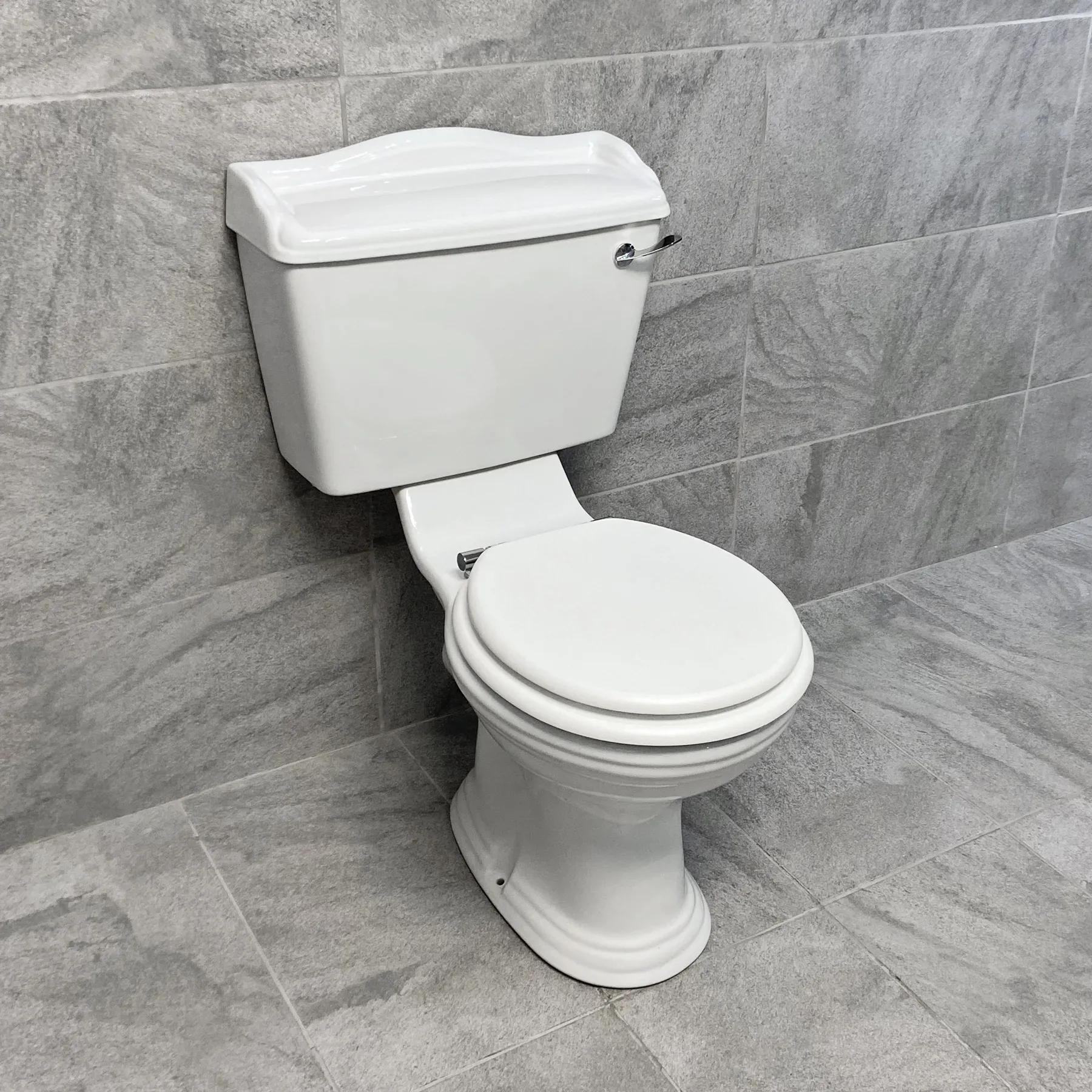 Chancery Traditional Style Close Couple Toilet With Optional Seat & Flush Option 3 Chancery Traditional Style Close Couple Toilet With Optional Seat & Flush Option