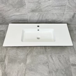 1010mm X 465mm Ceramic Bathroom Sink Vanity Basin Rectangular 7 1010mm X 465mm Ceramic Bathroom Sink Vanity Basin Rectangular -Comparethebathroom Shop SC1014618 1010x465 Basin jpg webp 1
