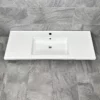 1210mm X 465mm Ceramic Bathroom Furniture Sink Vanity Basin Rectangular 2 1210mm X 465mm Ceramic Bathroom Furniture Sink Vanity Basin Rectangular -Comparethebathroom Shop SH1214650 1210 x 465mm x15 basin jpg webp