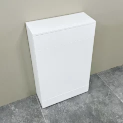 Compact WC Unit With Concealed Cistern With Optional Gina Square Toilet Pan -Comparethebathroom Shop Savu WC Unit Front jpg webp