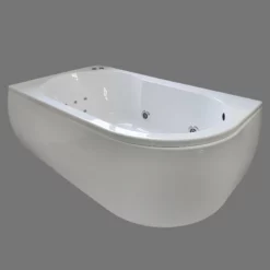 Luxury Corner Bath Whirlpool 1550mm X 900mm – Left Hand Bath 10 Luxury Corner Bath Whirlpool 1550mm X 900mm – Left Hand Bath -Comparethebathroom Shop Serena cutout LH jpg webp